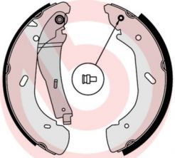 Brembo S 56 513 - Brzdové čeľuste -