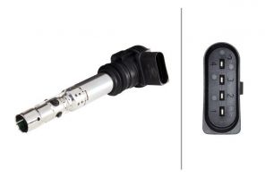 Hella 5DA 193 175-911 - Zapaľovacia cievka