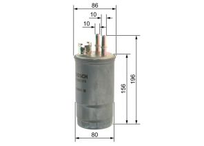 Bosch 0 450 906 376 - Palivový filter