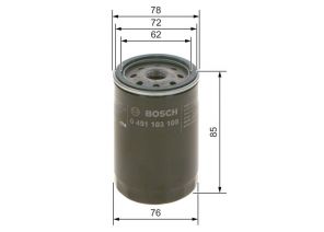 Bosch 0 451 103 105 - Olejový filter