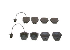 Bosch 0 986 424 689 - Brzdové platničky -