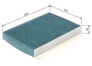 Bosch 0 986 628 542 - Peľový filter