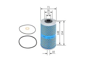 Bosch 1 457 429 616 - Olejový filter