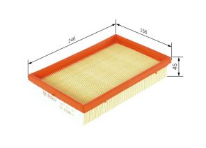 Bosch 1 457 433 153 - Vzduchový filter