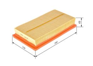 Bosch 1 457 433 155 - Vzduchový filter
