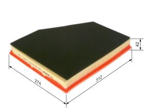 Bosch 1 457 433 164 - Vzduchový filter