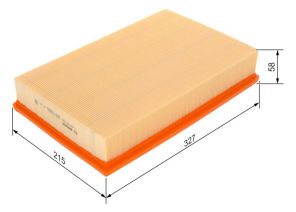 Bosch 1 457 433 300 - Vzduchový filter