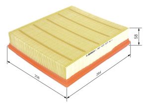 Bosch 1 457 433 537 - Vzduchový filter