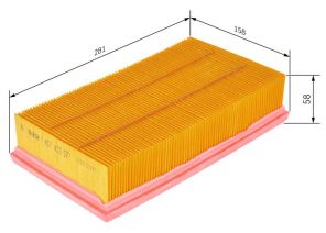 Bosch 1 457 433 577 - Vzduchový filter