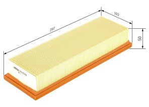 Bosch 1 457 433 606 - Vzduchový filter