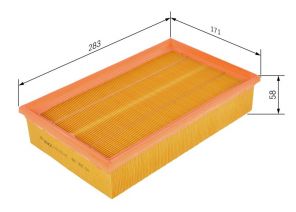 Bosch 1 457 433 607 - Vzduchový filter