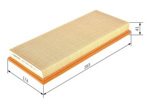 Bosch 1 457 433 616 - Vzduchový filter