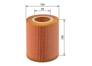Bosch 1 457 433 715 - Vzduchový filter