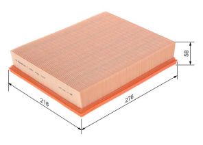 Bosch 1 457 433 747 - Vzduchový filter