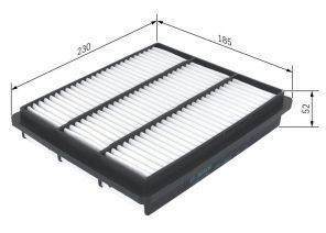 Bosch 1 457 433 968 - Vzduchový filter