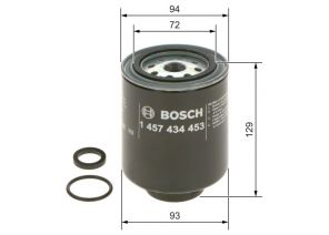 Bosch 1 457 434 453 - Palivový filter