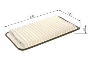 Bosch 1 987 429 187 - Vzduchový filter