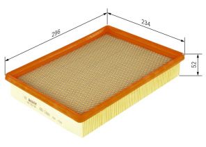 Bosch 1 987 429 193 - Vzduchový filter