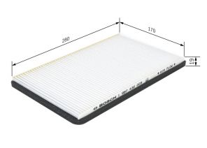 Bosch 1 987 432 009 - Peľový filter