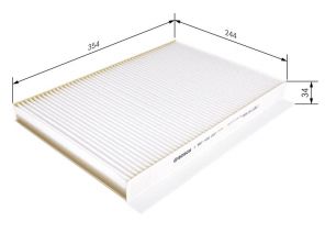 Bosch 1 987 432 037 - Peľový filter