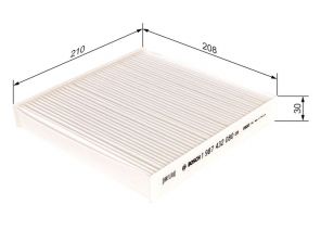 Bosch 1 987 432 080 - Peľový filter