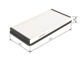 Bosch 1 987 432 200 - Peľový filter