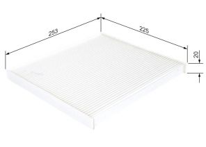 Bosch 1 987 432 269 - Peľový filter