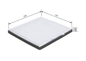 Bosch 1 987 435 013 - Peľový filter