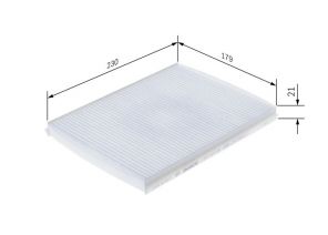 Bosch 1 987 435 126 - Peľový filter