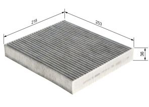 Bosch 1 987 435 511 - Peľový filter