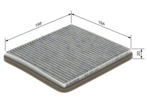 Bosch 1 987 435 565 - Peľový filter