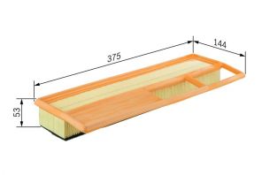 Bosch F 026 400 002 - Vzduchový filter