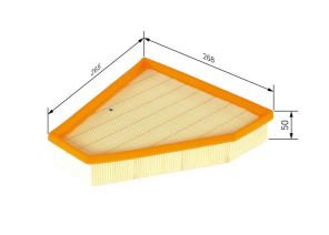 Bosch F 026 400 030 - Vzduchový filter