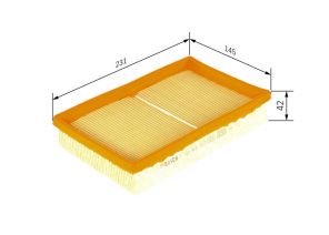 Bosch F 026 400 037 - Vzduchový filter