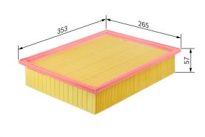 Bosch F 026 400 055 - Vzduchový filter
