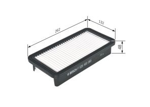 Bosch F 026 400 093 - Vzduchový filter
