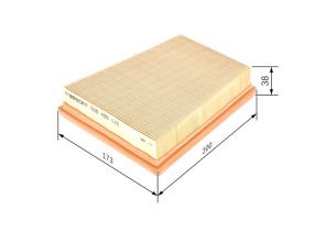 Bosch F 026 400 110 - Vzduchový filter -