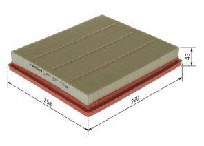 Bosch F 026 400 111 - Vzduchový filter -