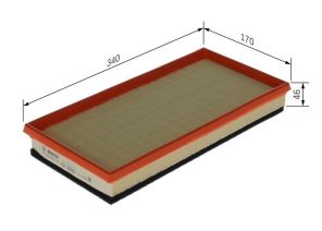 Bosch F 026 400 112 - Vzduchový filter -