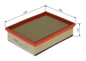 Bosch F 026 400 120 - Vzduchový filter -