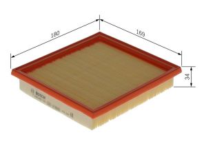 Bosch F 026 400 130 - Vzduchový filter -