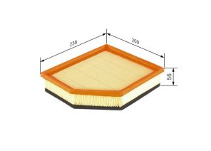 Bosch F 026 400 146 - Vzduchový filter -