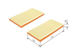 Bosch F 026 400 152 - Vzduchový filter -