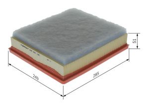 Bosch F 026 400 166 - Vzduchový filter -