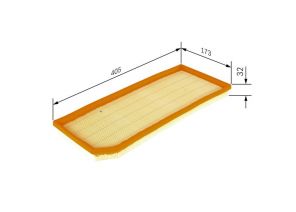 Bosch F 026 400 178 - Vzduchový filter -