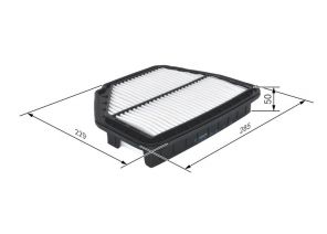Bosch F 026 400 203 - Vzduchový filter -