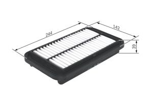 Bosch F 026 400 231 - Vzduchový filter -