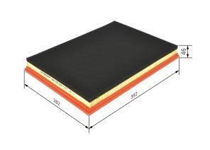 Bosch F 026 400 233 - Vzduchový filter -