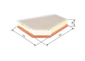 Bosch F 026 400 255 - Vzduchový filter -