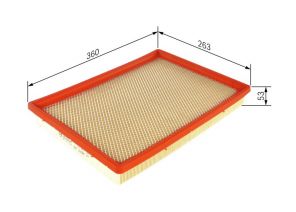 Bosch F 026 400 266 - Vzduchový filter -